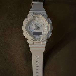 G-SHOCK White Mens Watch - GSMA 130 7A